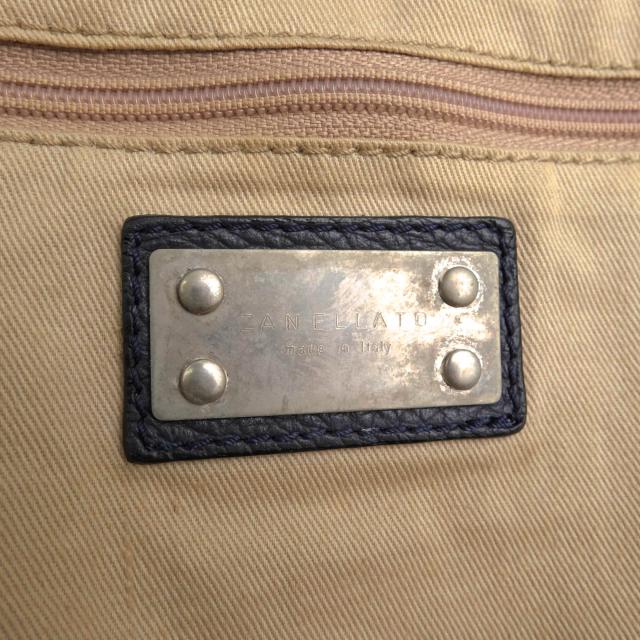 ○ザネラート ZANELLATO 牛革 カーフ トートバッグ NEW BACARIN LINEA CLASSIC MARCAPUNTO ニューバカリン マルカプント B4サイズ 中古_8