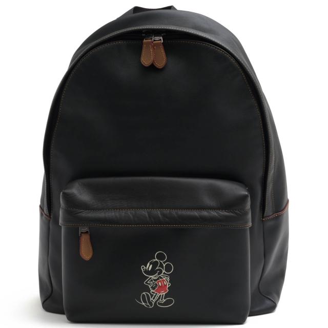 COACH ミッキーミニリュック COACH】コーチ ディズニー ミッキー レザー リュックサック