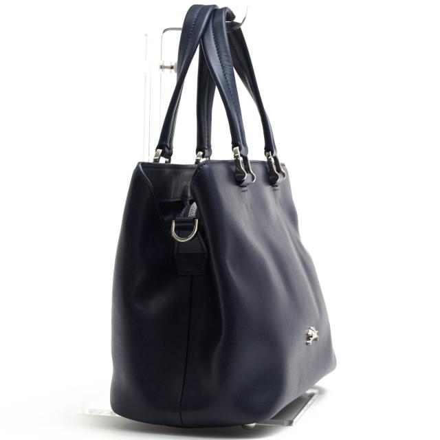○ロンシャン Longchamp スプリットカウハイド 牛革 ハンドバッグ HONORE オノレ404 レディース 【中古】 中古 ○ロンシャン Longchamp スプリットカウハイド 牛革 ハンドバッグ