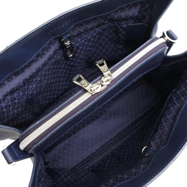 ○ロンシャン Longchamp スプリットカウハイド 牛革 ハンドバッグ HONORE オノレ404 レディース 【中古】 中古_7