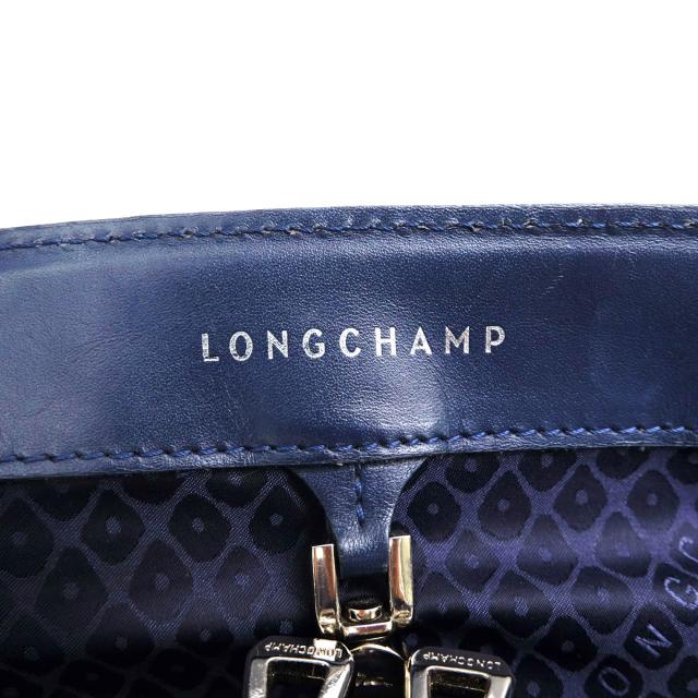 ○ロンシャン Longchamp スプリットカウハイド 牛革 ハンドバッグ HONORE オノレ404 レディース 【中古】 中古_8
