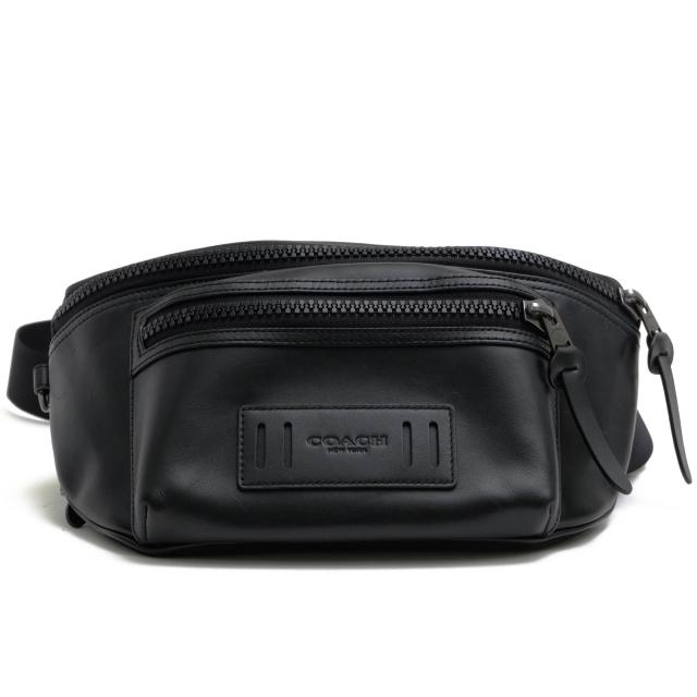 ○コーチ COACH 牛革 カーフ ウエストバッグ F75776 Terrain Belt Bag テレイン ベルトバッグ ショルダーバッグ ボディバッグ メン 中古