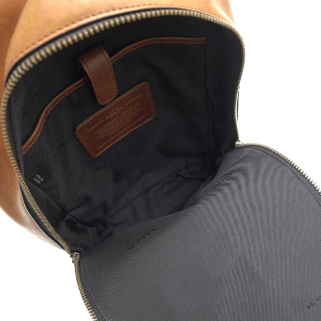 ○コーチ COACH スポーツカーフレザー 牛革 ショルダーバッグ 54206