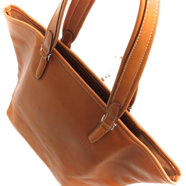 ○ヒロフ HIROFU 牛革 カーフ トートバッグ Hロゴ ユニセックス 男女