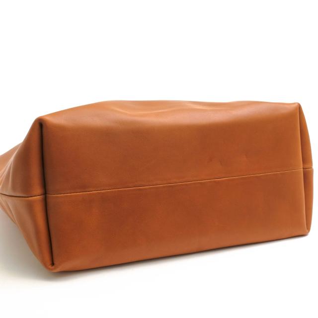 ○ヒロフ HIROFU 牛革 カーフ トートバッグ Hロゴ ユニセックス 男女