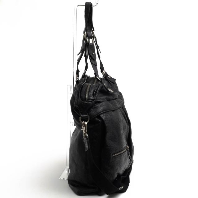 ○オロビアンコ orobianco ペブルドレザー 牛革 トートバッグ シボ革