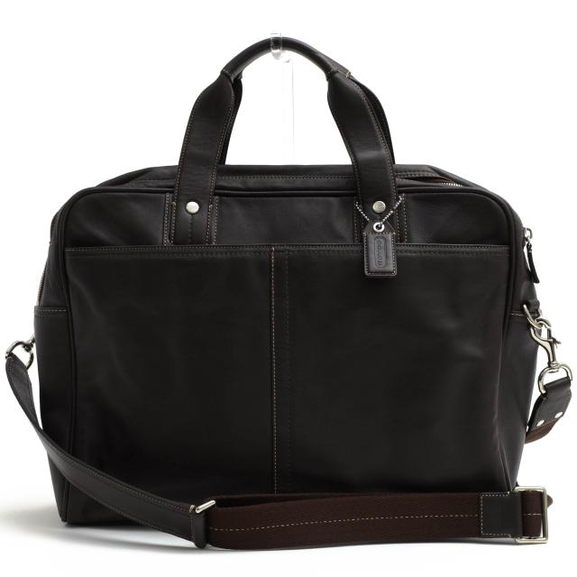 ○コーチ COACH 牛革 ビジネスバッグ F70094 Trans Atlantic Large Commuter トランス アトランティック ラージ コミューター 2WAY 中古
