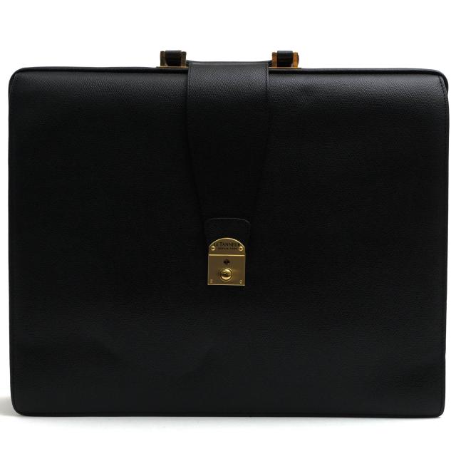 美品】ルタヌア ダレスバッグ ブラック 黒 ビジネスバッグ カギ付き