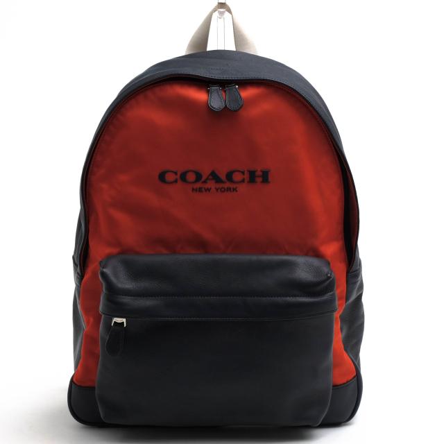○コーチ COACH 一部牛革 リュック F71674 CAMPUS BACKPACK IN NYLON デイパック メンズ 【中古】 中古
