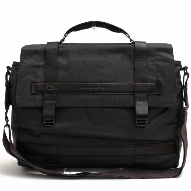 ○ピークアドロ PIQUADRO 一部牛革 ビジネスバッグ CA4130W84 Ross Borsa Organizer Portatutto ノートPC収納可 2WAY ショルダーバ 中古の通販は