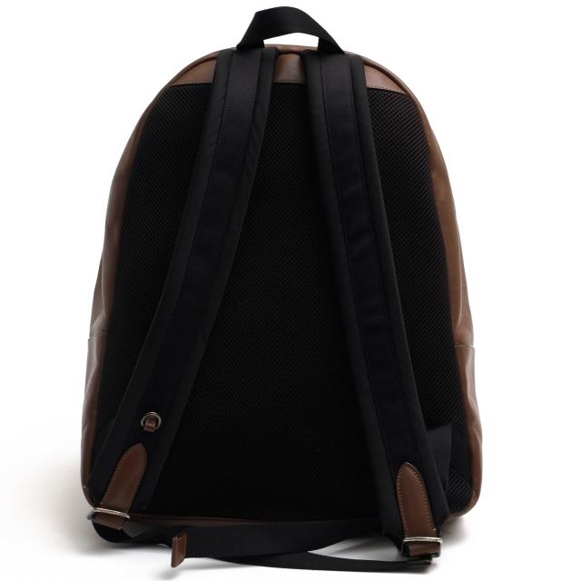 ○コーチ COACH 牛革 リュック F59321 Charles Backpack In Nylon チャールズ バックパック COACHロゴ ノートPC収納可 デイパック  中古の通販は