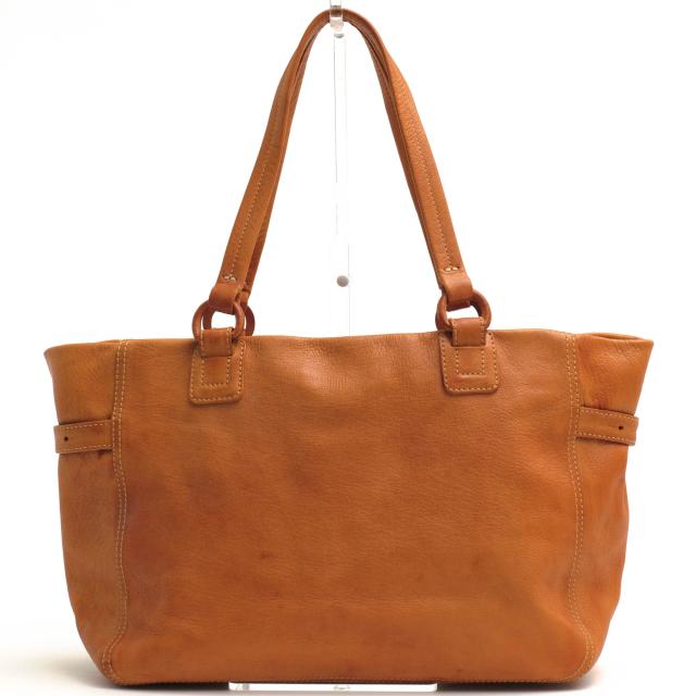 genten 本革トートバッグ 焦茶 肩かけOK ゲンテン genten レザー