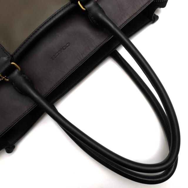 ○コーチ COACH グラブタンレザー 牛革 トートバッグ 70725 Bleecker