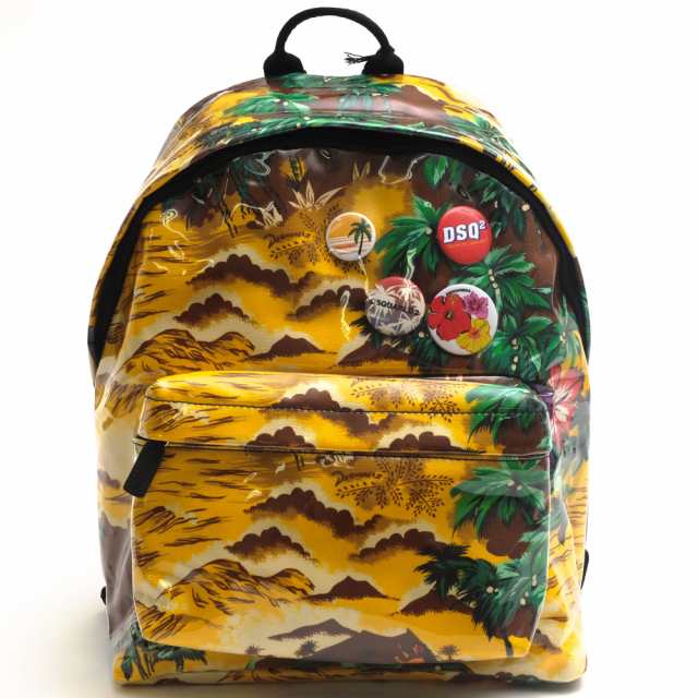 ○ディースクエアード DSQUARED2 ハワイアンロッカー HAWAIIAN ROCKER リュック BPM0004 003S0127 Cloth backpack ビニールコーテ  中古の通販は 33,330円