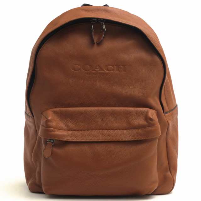 ○コーチ COACH スムースレザー 牛革 リュック F72120 Campus Backpack In Smooth Leather キャンパス バックパック デイパック ノ 中古