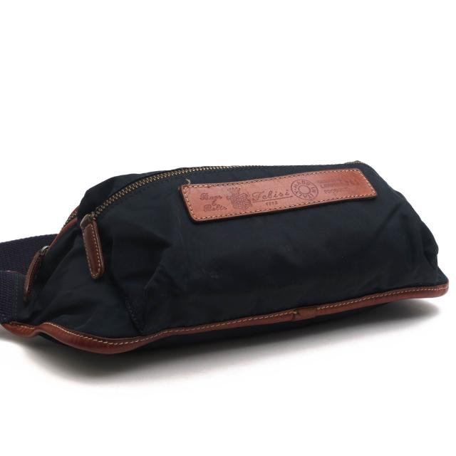 ○フェリージ Felisi リモンタナイロン バケッタレザー 牛革 ウエスト