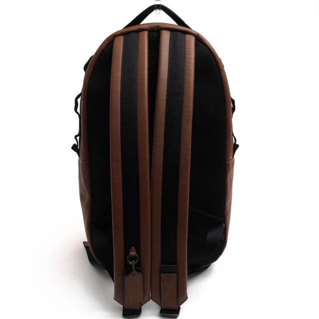 ○コーチ COACH ソフトグレインレザー 牛革 リュック 78830 Pacer Backpack With Coach Patch ペイサー コーチパッチ シボ革 シュ 中古_1