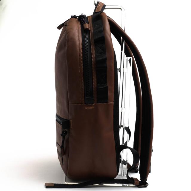 ○コーチ COACH ソフトグレインレザー 牛革 リュック 78830 Pacer Backpack With Coach Patch ペイサー コーチパッチ シボ革 シュ 中古_3