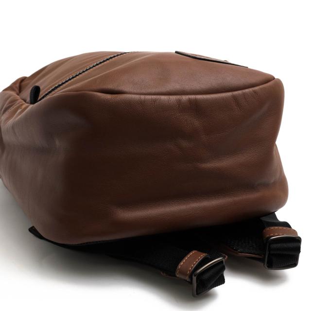 ○コーチ COACH ソフトグレインレザー 牛革 リュック 78830 Pacer Backpack With Coach Patch ペイサー コーチパッチ シボ革 シュ 中古_5