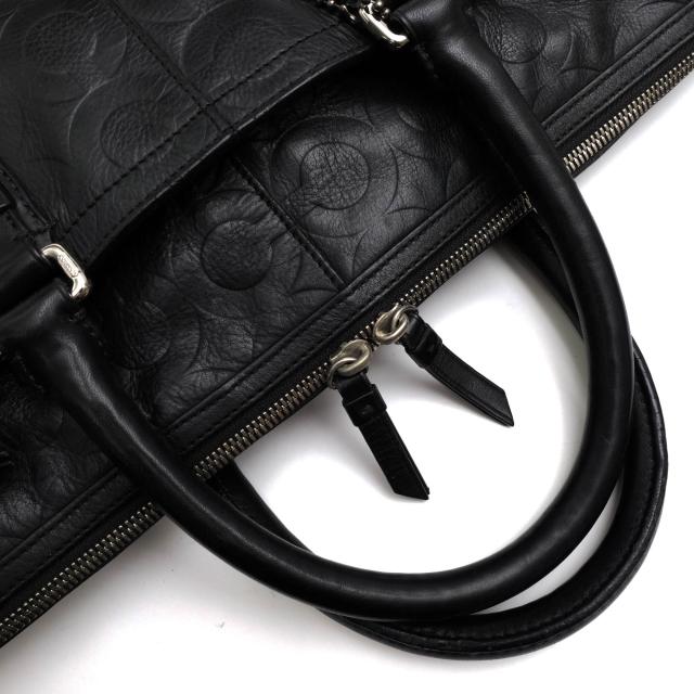 ○コーチ COACH 牛革 ビジネスバッグ 70251 OP art leather Zip top