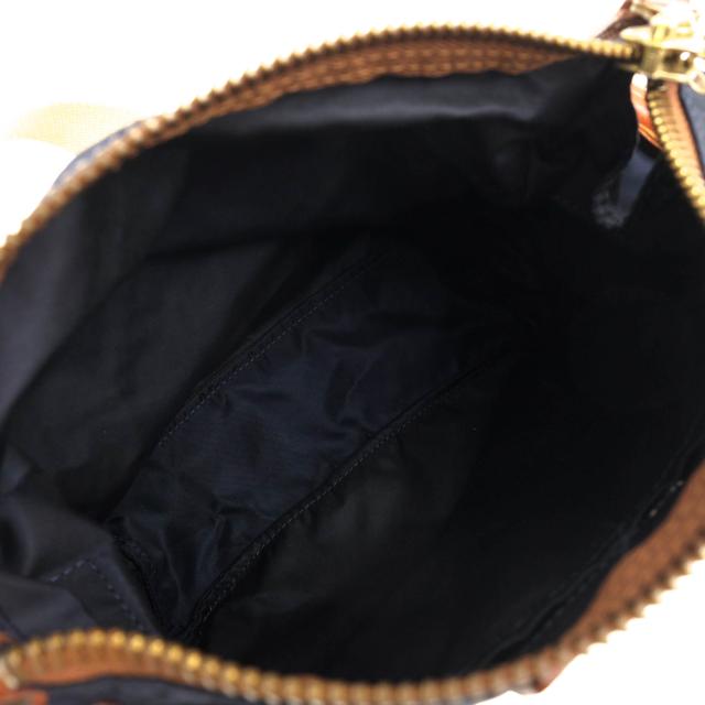 ○フェリージ Felisi リモンタナイロン バケッタレザー 牛革 ショルダーバッグ 14/5/DS メンズ 【中古】 中古