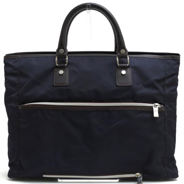 ○オロビアンコ orobianco 伊リモンタ社ナイロン 牛革 ビジネスバッグ