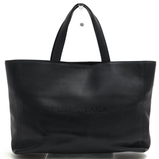 ○フジタカ FUJITAKA ヨーロッパ原皮 クロム鞣し牛革 トートバッグ 648704 Shopper ショッパー 肩掛け ワンショルダーバッグ メン  中古