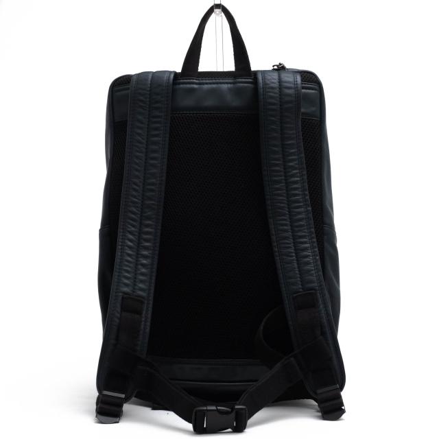 ○エルイーディーバイツ L.E.D.BITES 牛革 リュック B-5775 ビジネスリュック ノートPC収納可 シボ革 シュリンクレザー デイパック 中古