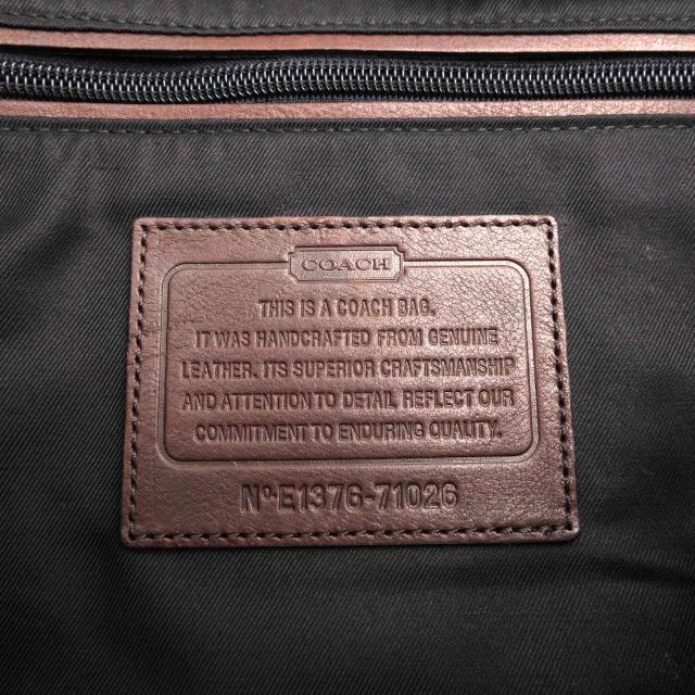 ○コーチ COACH ハーネスレザー 牛革 トートバッグ 71026 Bleecker