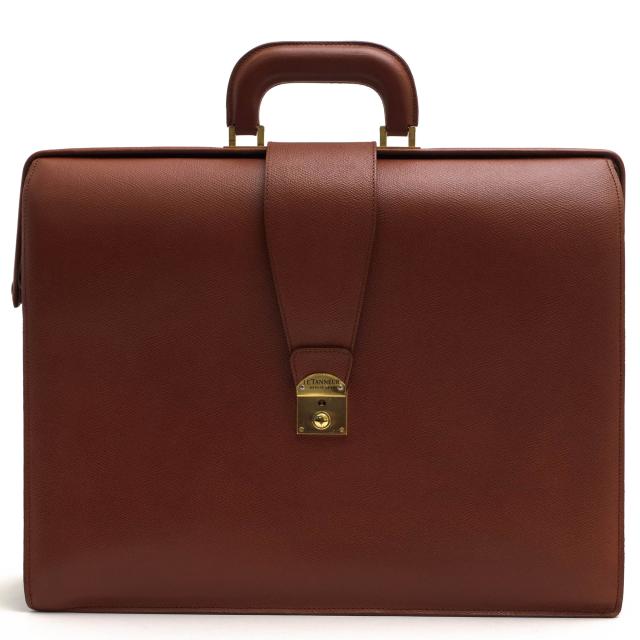 ○ルタヌア LE TANNEUR 牛革 ビジネスバッグ TCF4400 ダレスバッグ メンズ 【中古】 中古