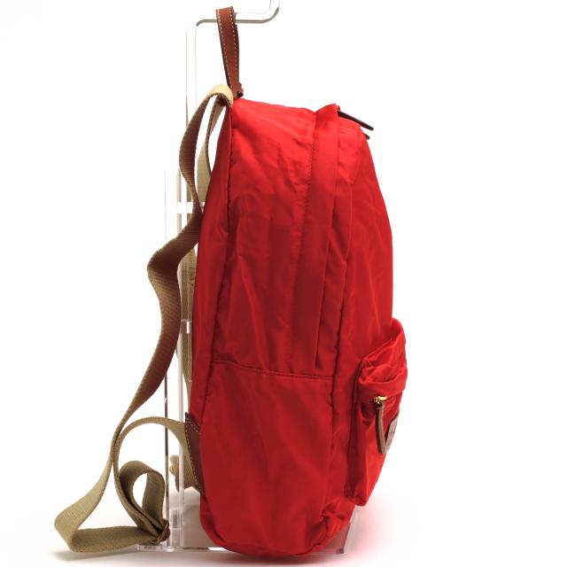 ○フェリージ Felisi 伊リモンタ社ナイロン バケッタレザー 牛革 リュック 17/56/DS A4サイズ収納可 ユニセックス 男女兼用 デイパ 中古