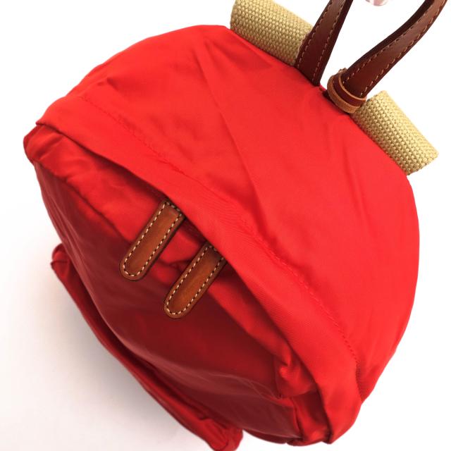 ○フェリージ Felisi 伊リモンタ社ナイロン バケッタレザー 牛革 リュック 17/56/DS A4サイズ収納可 ユニセックス 男女兼用 デイパ 中古