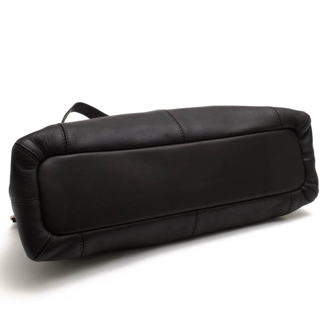 ○ヒロフ HIROFU 牛革 カーフ マットクロコダイル ハンドバッグ ラウンド型 ミニボストン 2WAY ショルダーバッグ レディース 【中 中古_5