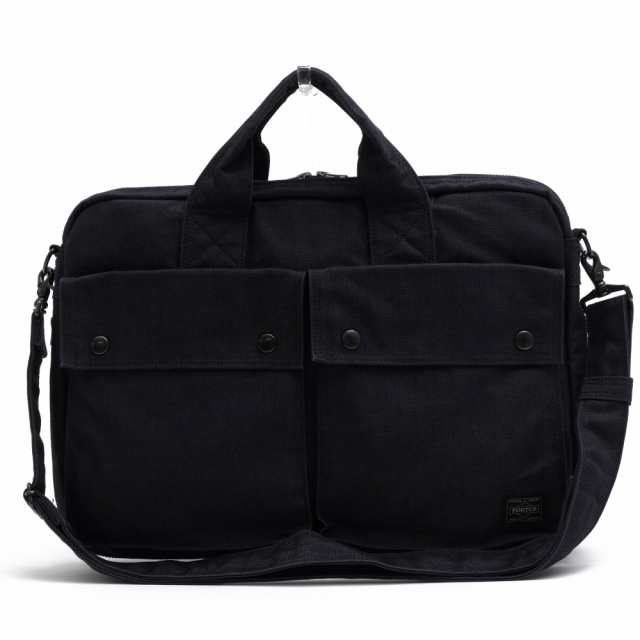 ○ポーター 吉田カバン PORTER コーデュラダック ビジネスバッグ 592-06363 SMOKY 2WAY BRIEFCASE スモーキー マチ拡張 2WAY ショ 中古