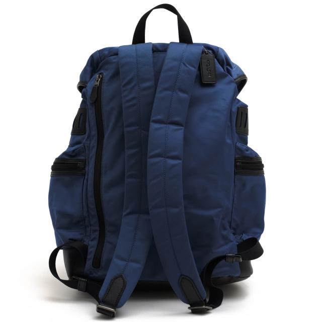 ○コーチ COACH 一部牛革 リュック F71884 TREK PACK IN NYLON トレックパック デイパック メンズ 【中古】 中古_1