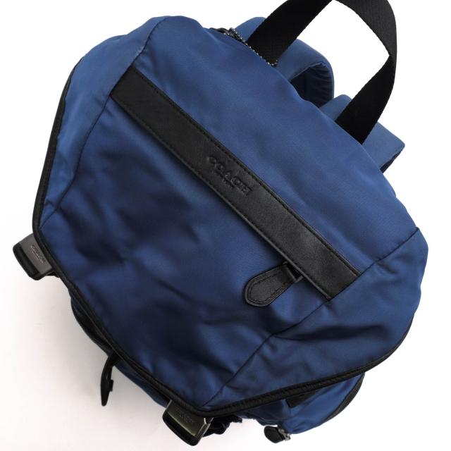 ○コーチ COACH 一部牛革 リュック F71884 TREK PACK IN NYLON トレックパック デイパック メンズ 【中古】 中古_4