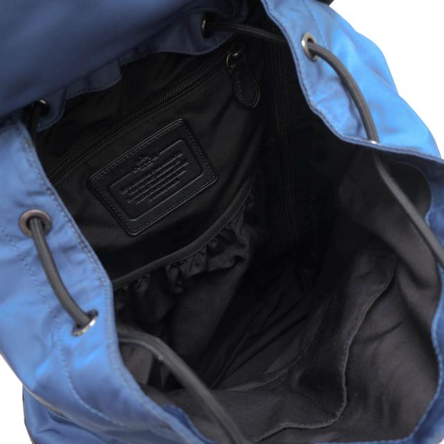 ○コーチ COACH 一部牛革 リュック F71884 TREK PACK IN NYLON トレックパック デイパック メンズ 【中古】 中古_7