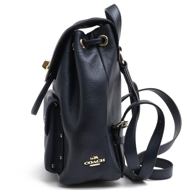 コーチ COACH Polished Pebble レザー Taylor Tote レディース ハンドバッグ かばん Deep Plum ○コーチ COACH ポリッシュドペブルレザー 牛革 リュック 37581 Mini