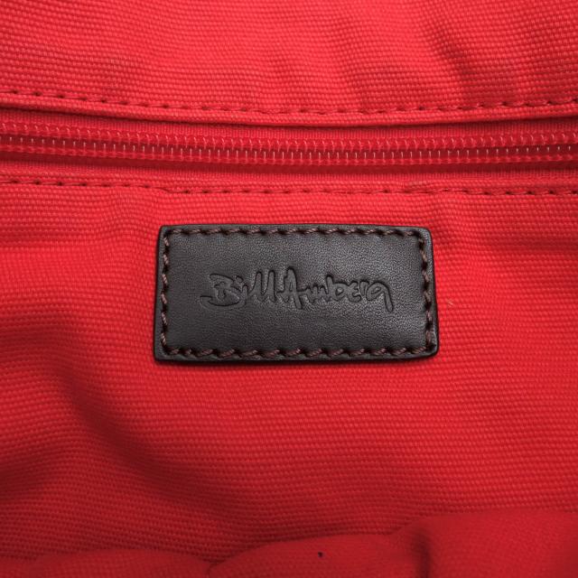 ○ビルアンバーグ Bill Amberg パンチングレザー 牛革 ビジネスバッグ