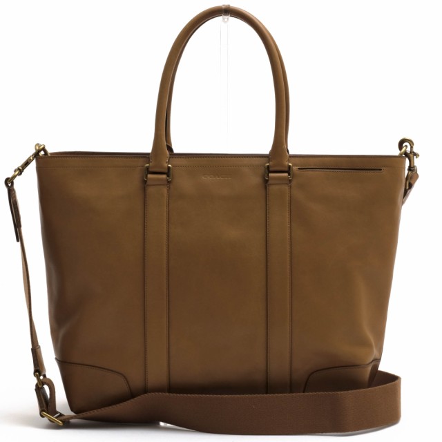 ○コーチ COACH 牛革 カーフ トートバッグ 70600 Bleecker Legacy Business Tote ブリーカー レガシー ビジネストート 2WAY ショル 中古