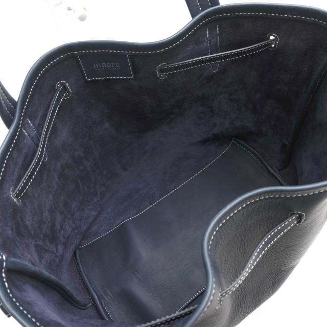 ○ヒロフ HIROFU ソフトバケッタ ナチュラルシュリンク仕上げ牛革