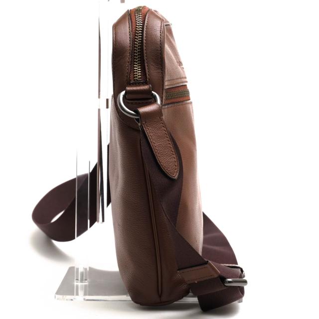 ○コーチ COACH ペブルドレザー 牛革 ショルダーバッグ F68014 HOUSTON