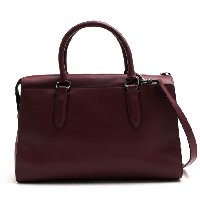 ○コーチ COACH Selena Gomez collection カーフ 牛革 ハンドバッグ