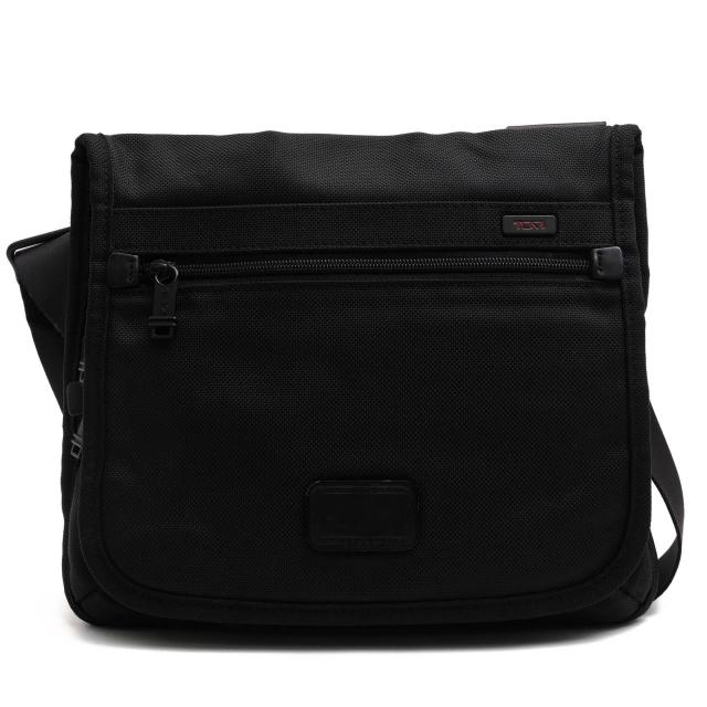 ○トゥミ TUMI FXTバリスティックナイロン ナパレザー ショルダーバッグ 22105DH Alpha Ballistic Travel Small Flap Crossbody ア 中古