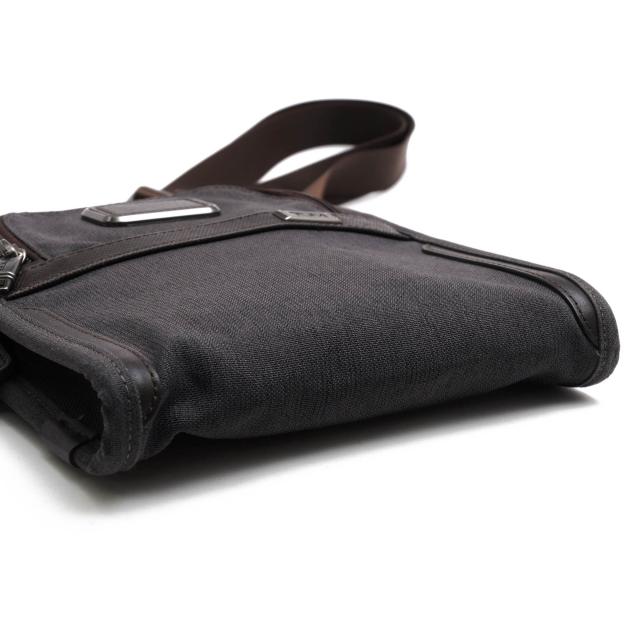 ○トゥミ TUMI 一部牛革 ショルダーバッグ 2203110AT3 POCKET BAG SMALL ANTHRACITE ポケットバッグ スモール アンスラサイト メン 中古_5