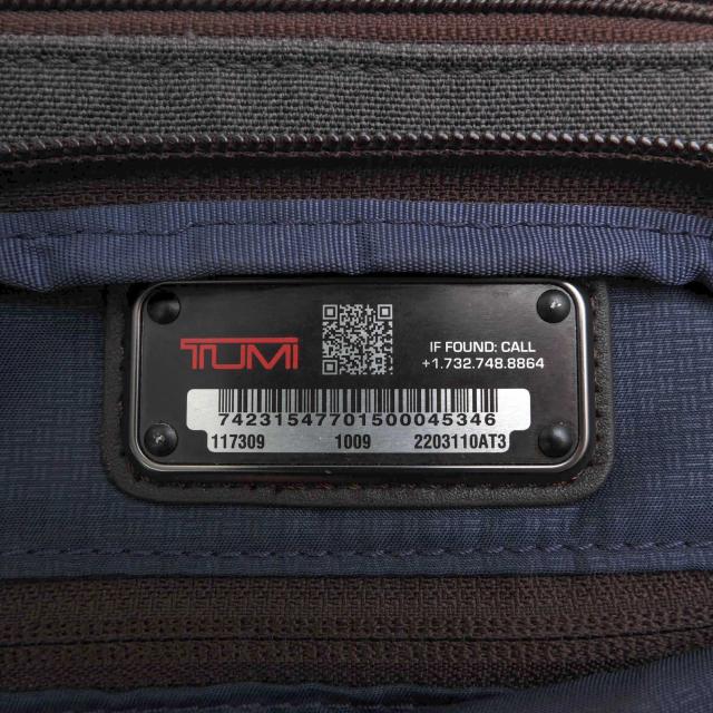 ○トゥミ TUMI 一部牛革 ショルダーバッグ 2203110AT3 POCKET BAG SMALL ANTHRACITE ポケットバッグ スモール アンスラサイト メン 中古_7