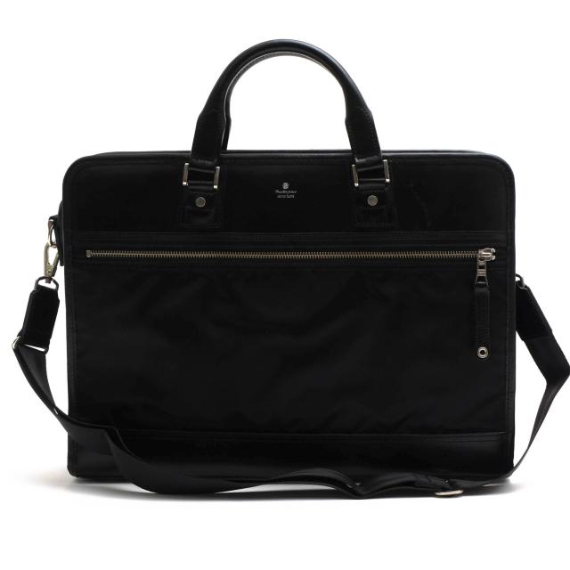 ○マスターピース master-piece ROBICナイロン ベジタブルタンニンレザー 植物由来 ビジネスバッグ 01794-n FLAT -Nylon Version-  中古