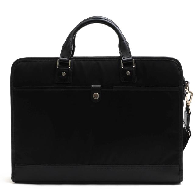 ○マスターピース master-piece ROBICナイロン ベジタブルタンニンレザー 植物由来 ビジネスバッグ 01794-n FLAT -Nylon Version-  中古