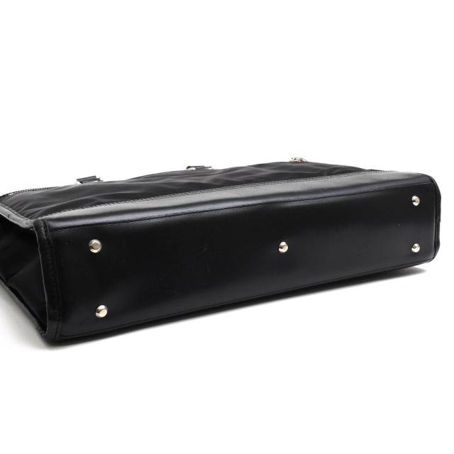 ○マスターピース master-piece ROBICナイロン ベジタブルタンニンレザー 植物由来 ビジネスバッグ 01794-n FLAT -Nylon Version-  中古