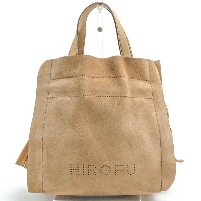 ○ヒロフ HIROFU 牛革 トートバッグ タッセル レディース 【中古】 中古